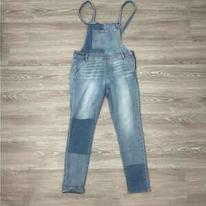 Miss Me Bib Jean Overalls Ankle Skinny Large L
